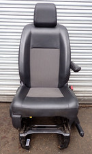 VAUXHALL VIVARO MK3 2020 FRONT RIGHT DRIVER HALF LEATHER SEAT WITH HANDBRAKE OSF