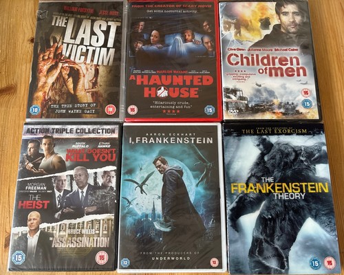 New sealed dvd bundle - new,