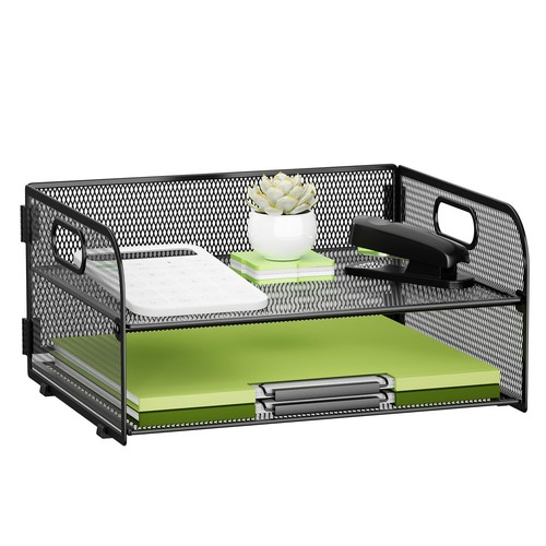 Tier metal mesh desk - 2,