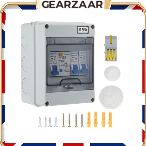 Mains fuse box - box, for