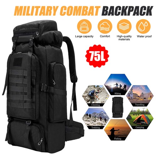 75l army rucksack bag military - 75l,