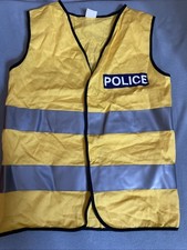 Children’s Police Hi Viz Vest Jacket Dressing Up Costume