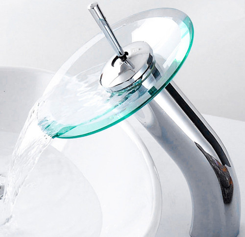 All copper round - round, glass