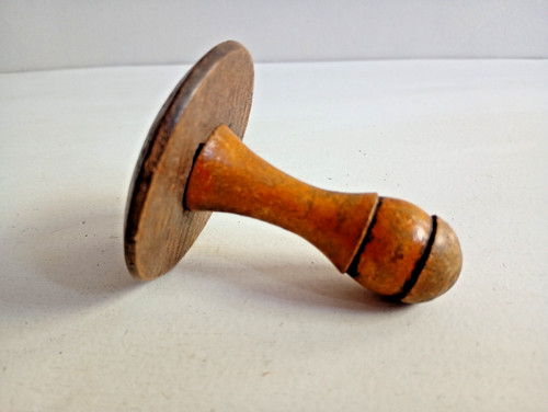Vintage wooden darning - vintage,