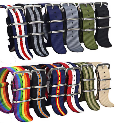 Nylon watch strap - watch, 18mm