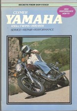 YAMAHA XS650,XS1,XS1B,XS2,TX650,XS650 SE SPECIAL CLYMER WORKSHOP MANUAL 1970-78