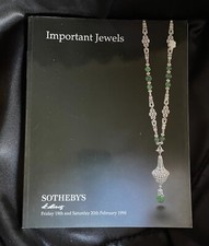 Sotheby's Important Jewels 1999 Catalogue Scrapbooking Beautiful Glossy Pics