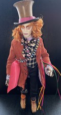 Alice Through The Looking Glass Mad Hatter Film 12" Doll Figure wonderland