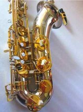 Tenor Saxophone JUPITER Silver nickel Gold Keys Musical Instrument With Case