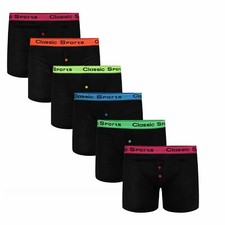 6 Pairs Of Boys Neon Boxer