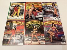 Lot of 6 Lowrider Magazines