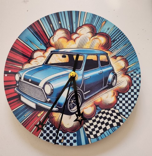 New blue mini classic - , wall