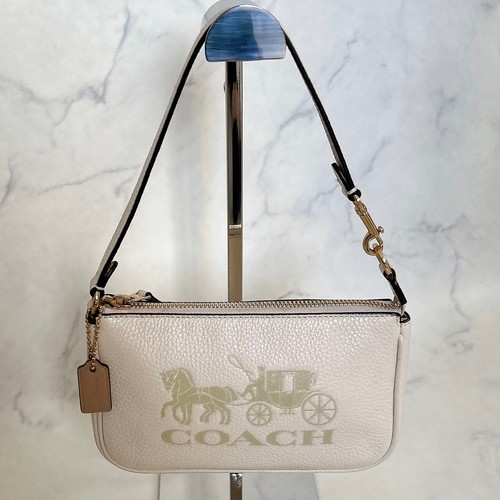 Coach nolita white pebble - white,