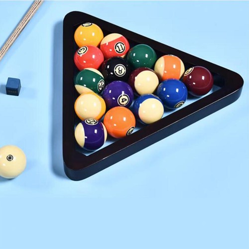 Billiard triangle ball - ball, rack