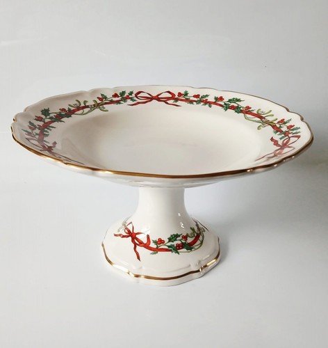 Royal worcester holly ribbons - royal,