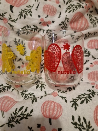 Nutella patterned glasses - nutella,