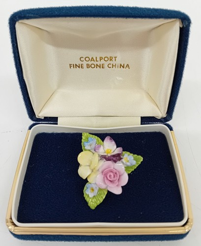 Coalport porcelain flower - coalport,