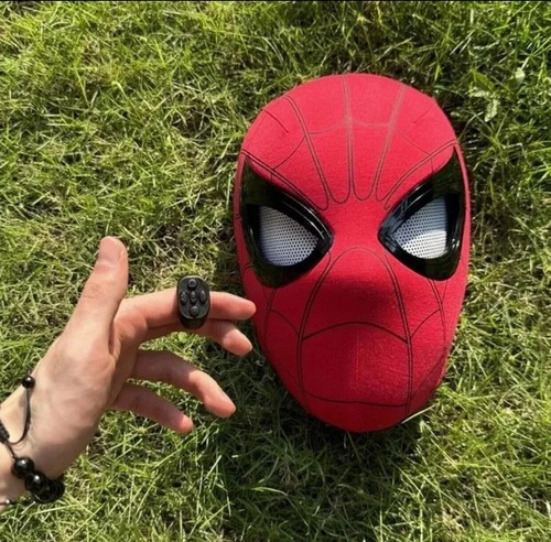 Spiderman mask with blinking - mask,