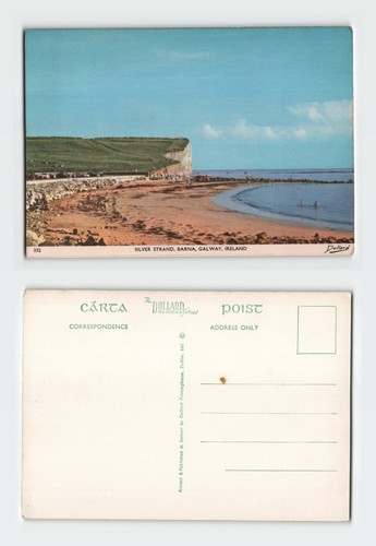 Vintage postcard silver - postcard, strand