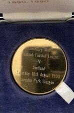Scottish League Centenary Medal V Scotland