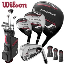 Wilson Profile Golf Package Set Graphite/Steel Driver+5W+5H+6-SW+Putter
