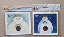 2018 & 2019 Snowman 50p Coin