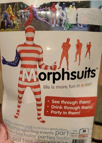 Morphsuit usa adult - adult, red