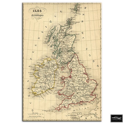 Old vintage atlas maps - old,