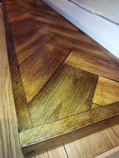 Radiator table** Console Table**  Herringbone Design-Hallway Table 90cm x 25cm 