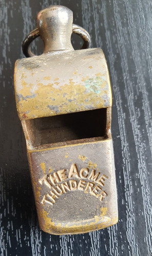 Rare acme thunderer hudsons - thunderer,