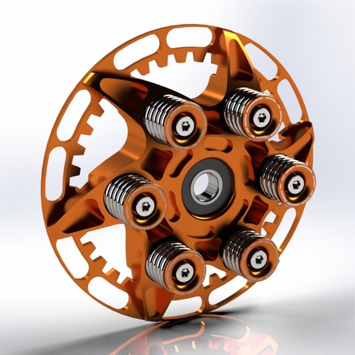 Ducati clutch kit orange - , disc