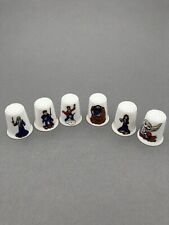 Harry Potter English fine bone china thimbles full set of six
