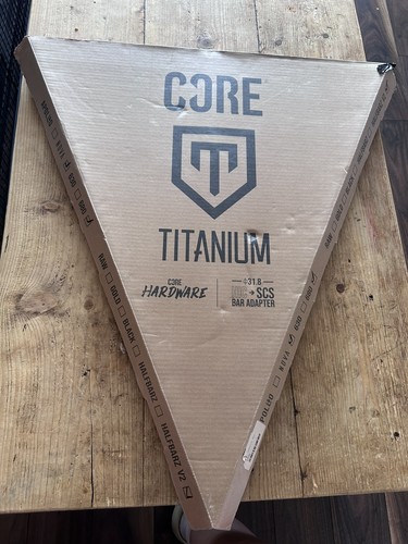 Core titanium halfbarz - titanium,