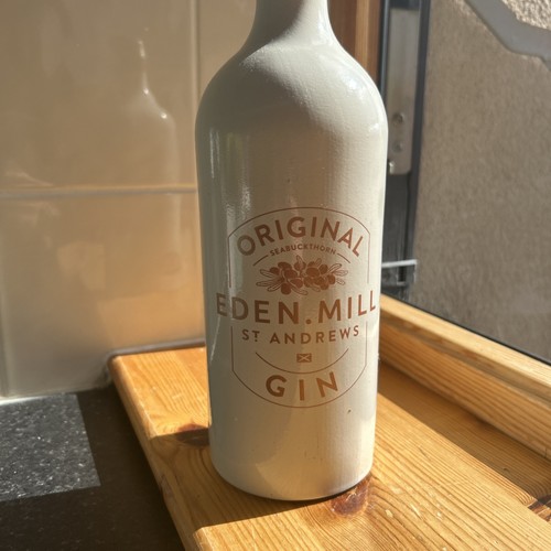Empty ceramic gin bottle eden - empty, bottle.