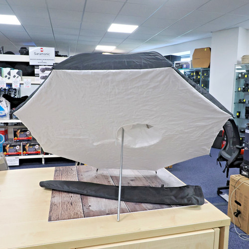 80cm silver diffused softbox - 80cm,