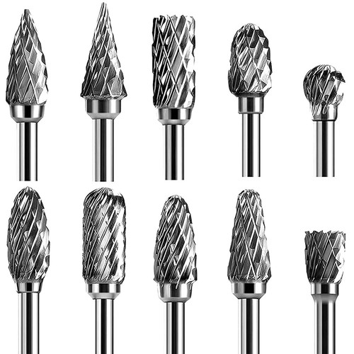 10pcs tungsten carbide burr - 10pcs,