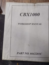 honda cbx 1000 workshop manual
