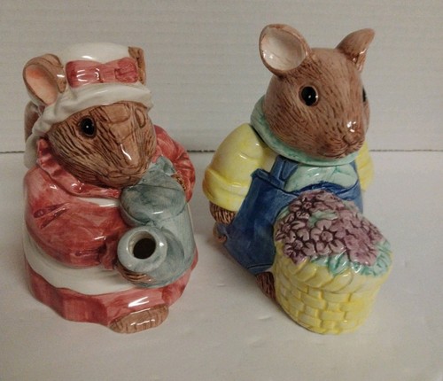 Adorable mouse mice ceramic - adorable,