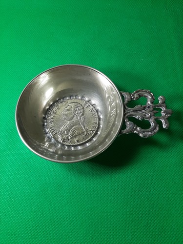 Alpaca porringer tastevin coin - porringer,