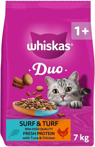 7kg whiskas complete adult - whiskas, 1+
