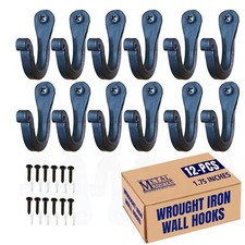 Single Prong Wrought Iron