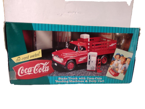 Coca cola chevy stake - coca, truck