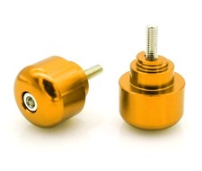 GOLD BAR ENDS TO FIT HONDA CBR600 900 1000 VTR BAR END WEIGHTS PAIR MOTORCYCLE