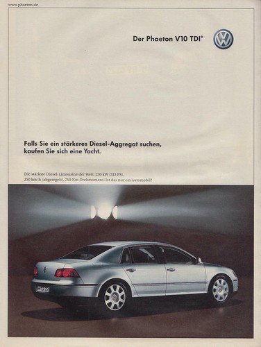 2003 volkswagen phaeton - volkswagen, v10