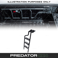 Rear tailgate folding - folding, ladder