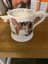 Emma Bridgewater Cats All Over 1/2 Pint Mug Brand New Hand Picked Second.