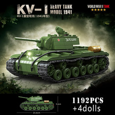 1361pcs Tiger I Tank Brick