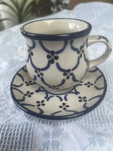Boleslawiec ceramic espresso - boleslawiec,