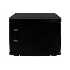 Monster Shop Hot Towel Warmer Black 23L Cabinet Heater UV Customer Return UVG