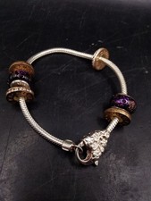 925 Silver Love Links Charm